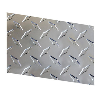 Snelle levering Diamond Plate Decoratief patroon Aluminiumplaat geruit 6 mm dik te koop 