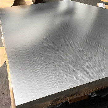 6061 aluminiumplaat met glanzend borsteloppervlak 