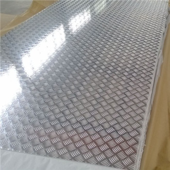 Aluminiumplaat van koellichaamlegering, plaat van geruit loopvlak 6061 aluminiumplaat 
