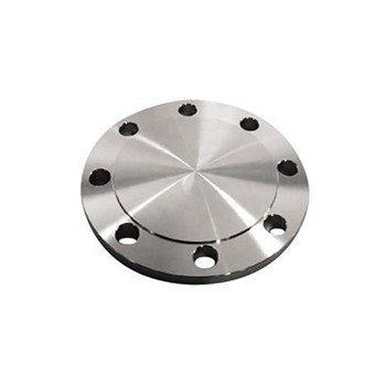 Hoge kwaliteit OEM aluminium vierkante dop ronde buisflens met ruwe anodisatie 